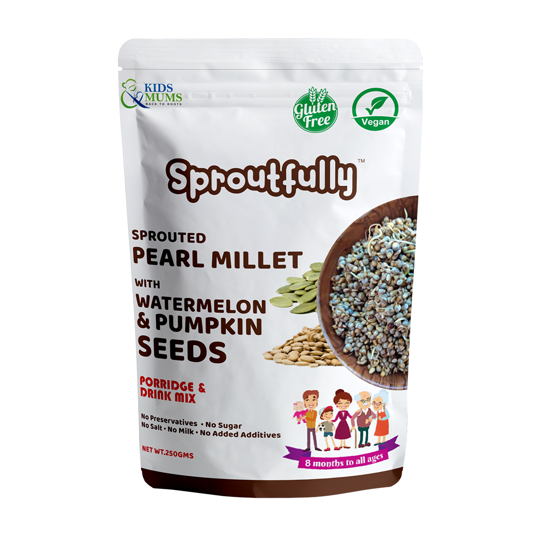 Sporuted Pearl Millet Mix